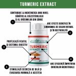 Turmeric extract forte cu piper negru 120 capsule Health Nutrition