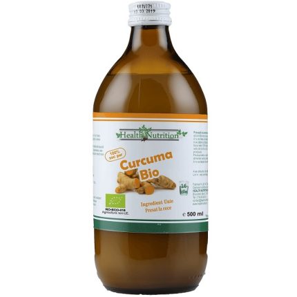 Suc 100% pur Curcuma bio 500ml Health Nutrition