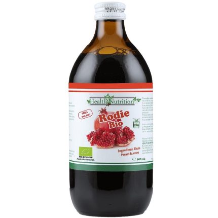 Suc de Rodie 100% Pur bio, fara zahar 500ml Health Nutrition
