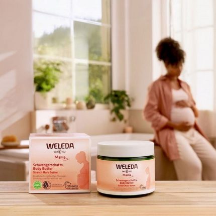 Unt de corp antivergeturi pentru sarcina 150ml Weleda