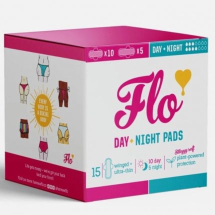 Pachet Combo Day and Night cu 10 absorbante de zi si 5 pt noapte Flo