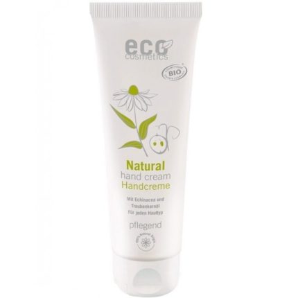 Crema de maini cu echinacea si ulei de struguri bio 125ml Eco Cosmetics