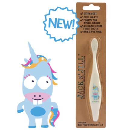 Periuta de dinti eco pt bebe si copii Unicorn Jack n Jill