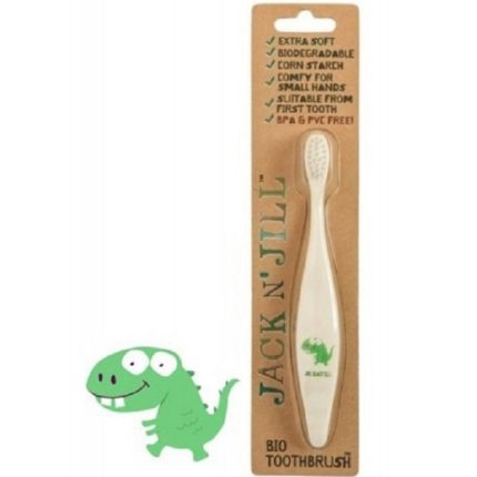 Periuta de dinti ECO pentru bebe si copii Dino Jack n Jill