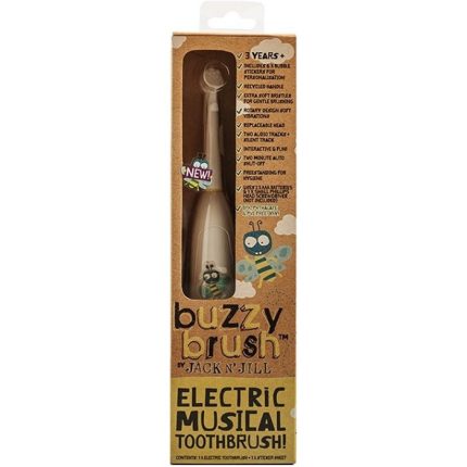 Periuta de dinti electrica muzicala pentru copii Buzzy Brush Jack n Jill