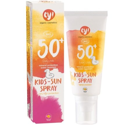 Spray bio pt protectie solara bebe si copii FPS 50+, 100ml Eco Cosmetics