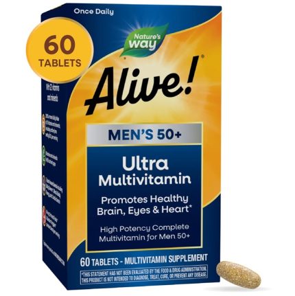 Alive Men 50+ Ultra (sanatatea prostatei) 30 tablete Nature'S Way