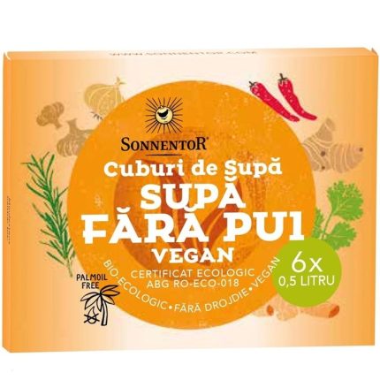 Cub supa Fara pui (picant) bio Vegan 6*60g Sonnentor