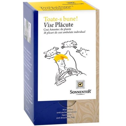 Ceai Toate-s bune. Vise placute, bio 18 plicuri Sonnentor