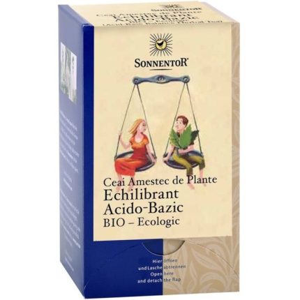 Ceai Amestec Echilibrant Acido Bazic bio 18 plicuri Sonnentor