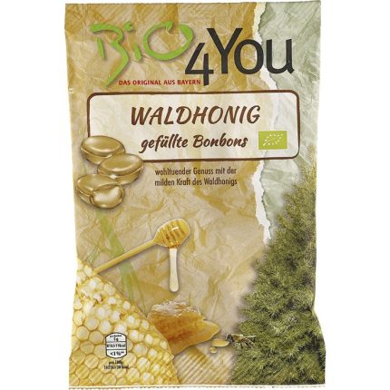 Bomboane cu miere de padure, ecologice 75g Bio4You