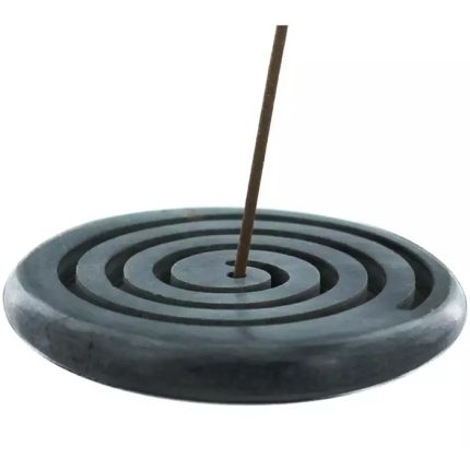 Suport pentru betisoare parfumate, din piatra, Feng Shui Aromandise