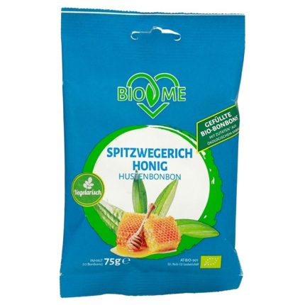 Bomboane cu miere si patlagina bio 75g Bio Loves Me