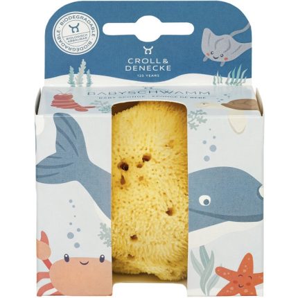 Burete natural baby in cutie cadou Croll & Denecke