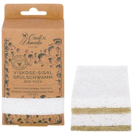 Burete din viscoza si sisal pentru vase 2 buc Croll & Denecke