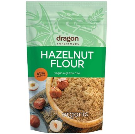 Faina de alune bio, fara gluten 200g Dragon Superfood