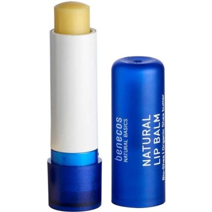 Balsam de buze cu unt de shea organic, vegan 4,5g Benecos