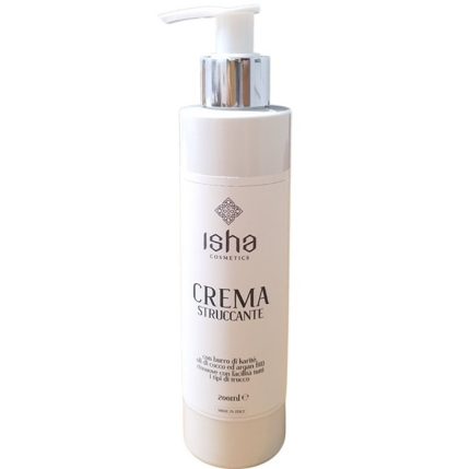 Crema demachianta cu unt de shea, ulei de cocos si argan 200ml Isha
