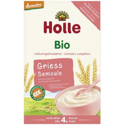 Terci cu cereale integrale bio pentru copii, +4 luni 250g Holle