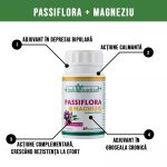 Passiflora cu Magneziu (depresie, atacuri de panica) 90 capsule Health Nutrition