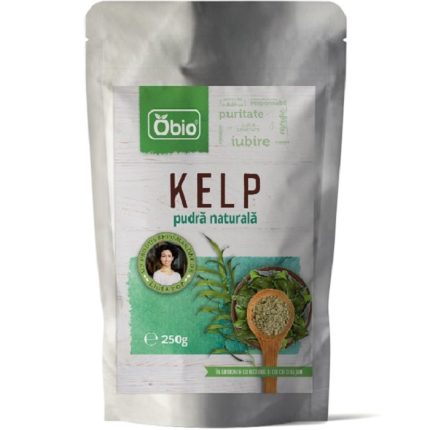 Kelp pulbere raw 250g Obio