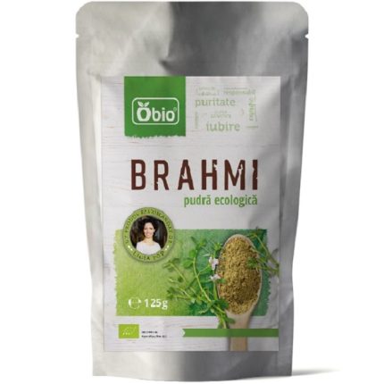 Brahmi pulbere bio 125g Obio
