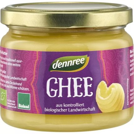 Ghee bio (unt clarifiat) 240g Dennree