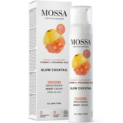 Crema de noapte iluminatoare Glow Cocktail Vitamin C 50ml Mossa
