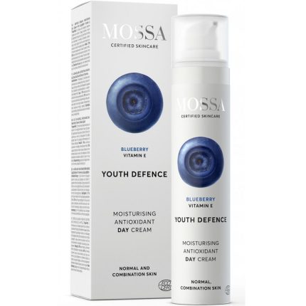 Crema hidratanta antioxidanta de zi pt ten normal si mixt Youth Defence 50ml Mossa