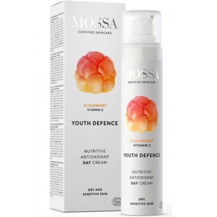 Crema nutritiva antioxidanta de zi pt ten uscat Youth Defence 50ml Mossa