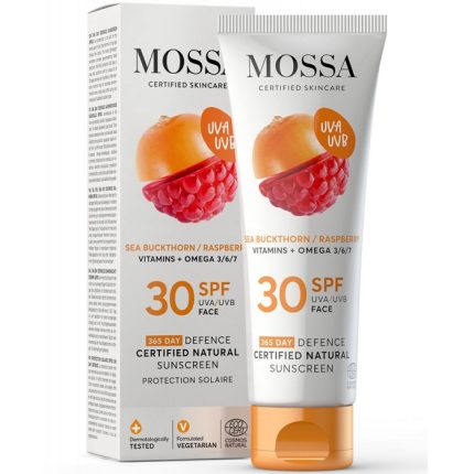 Crema de soare pentru fata SPF30, 365 days 50ml Mossa Organic