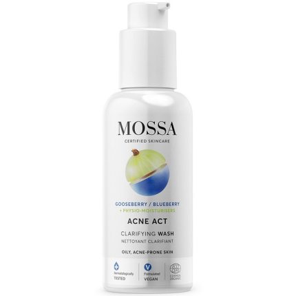 Gel purificator de curatare ten gras Acne Act 140ml Mossa