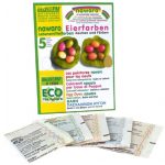 Vopsea naturala pentru oua de Pasti, ecologica 5 culori Nawaro Okonorm