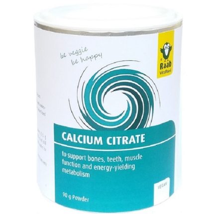 Citrat de calciu pudra vegana 90g Raab Vitalfood