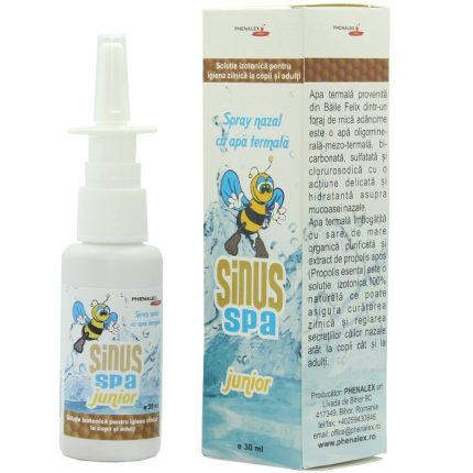 Spray nazal cu apa termala Sinus spa junior 30ml Phenalex