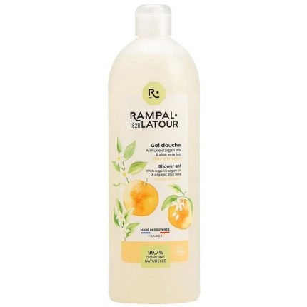 Gel de dus bio cu flori de portocal 1000ml Rampal Latour