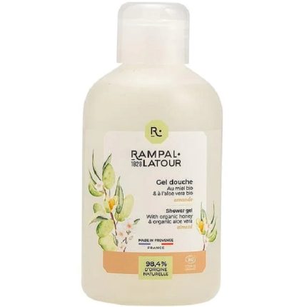 Gel de dus bio cu migdale si miere (hipoalergen) 250ml Rampal Latour