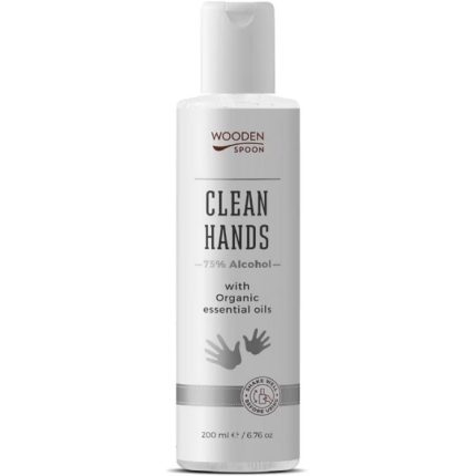 Igienizant natural pentru maini Clean Hands 200ml Wooden Spoon
