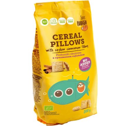 Cereale umplute cu scortisoara Ceylon bio, fara gluten 200g Super Fudgio