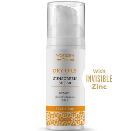 Lotiune protectie solara pentru fata bio SPF50, 50ml Wooden Spoon