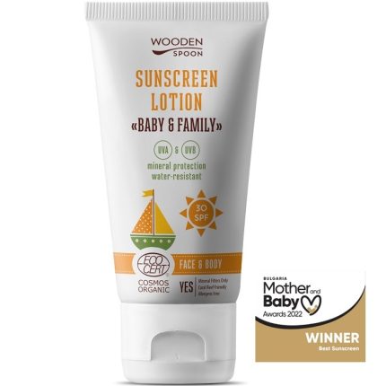 Lotiune protectie solara bio SPF30, 150ml Wooden Spoon