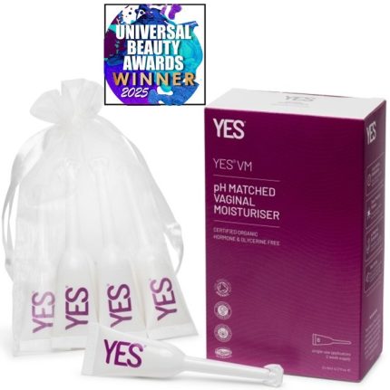 Gel vaginal hidratant organic cu aplicator, fara hormoni si glicerina, pt menopauza 6x5ml Yes Organic