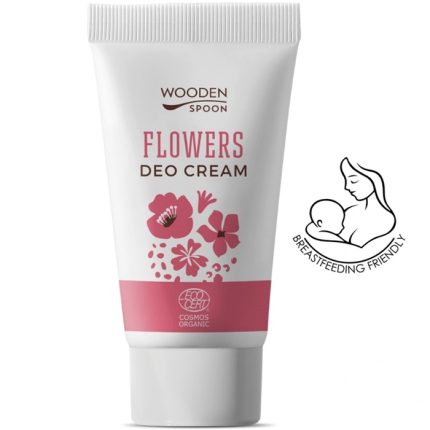 Deodorant crema floral ecologic 40ml Wooden Spoon