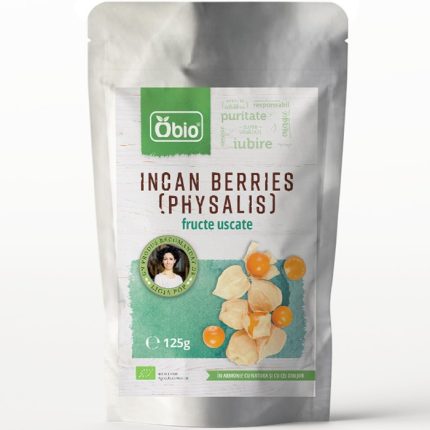 Incan berries fructe uscate bio 125g Obio
