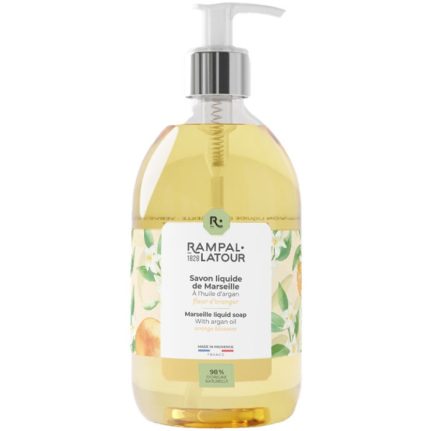 Sapun lichid de Marsilia cu flori de portocal 500ml Rampal Latour