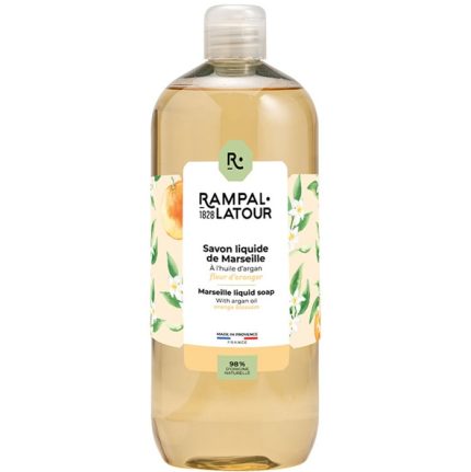 Sapun lichid de Marsilia cu flori de portocal 1000ml Rampal Latour
