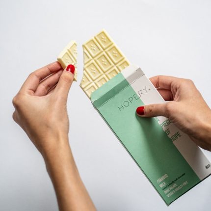 Ciocolata de baie Bamboo Milk 24 bai 80g Hopery Vegan