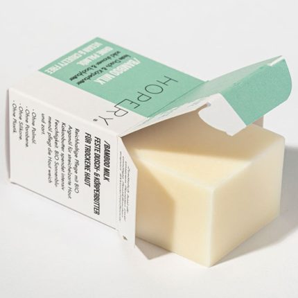 Unt solid de corp si gel de dus Bamboo Milk 40g Hopery Vegan