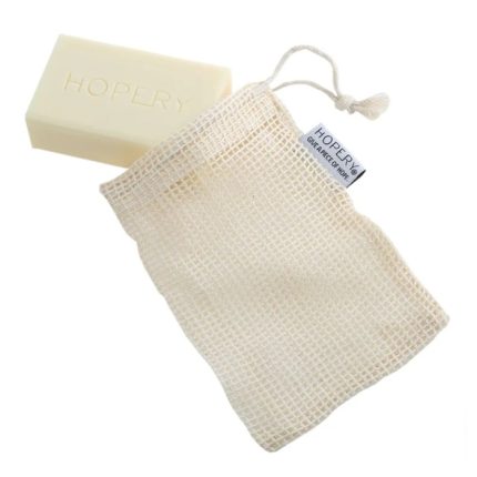 Saculet pentru sapun din bumbac organic Hopery Vegan