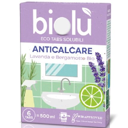Tablete anticalcar cu lavanda si bergamota, ecologice 6 bucati Biolu